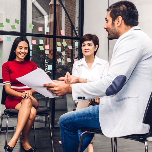 rélations professionnel en anglais